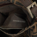 Fendi Zucca Mamma Baguette Tobacco Shoulder Bag
