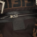 Fendi Zucca Mamma Baguette Tobacco Shoulder Bag