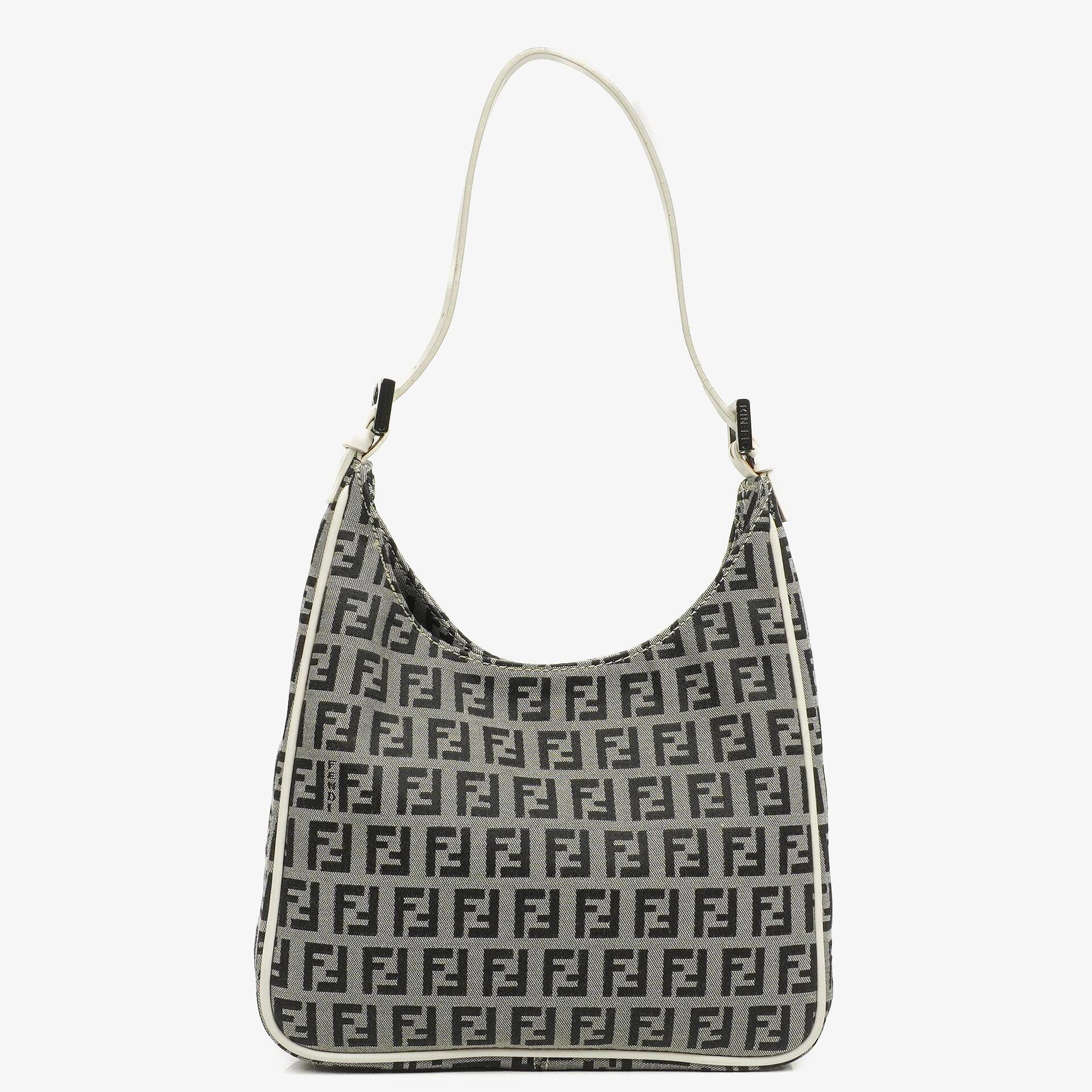 Fendi Zucchino Hobo Shoulder Bag