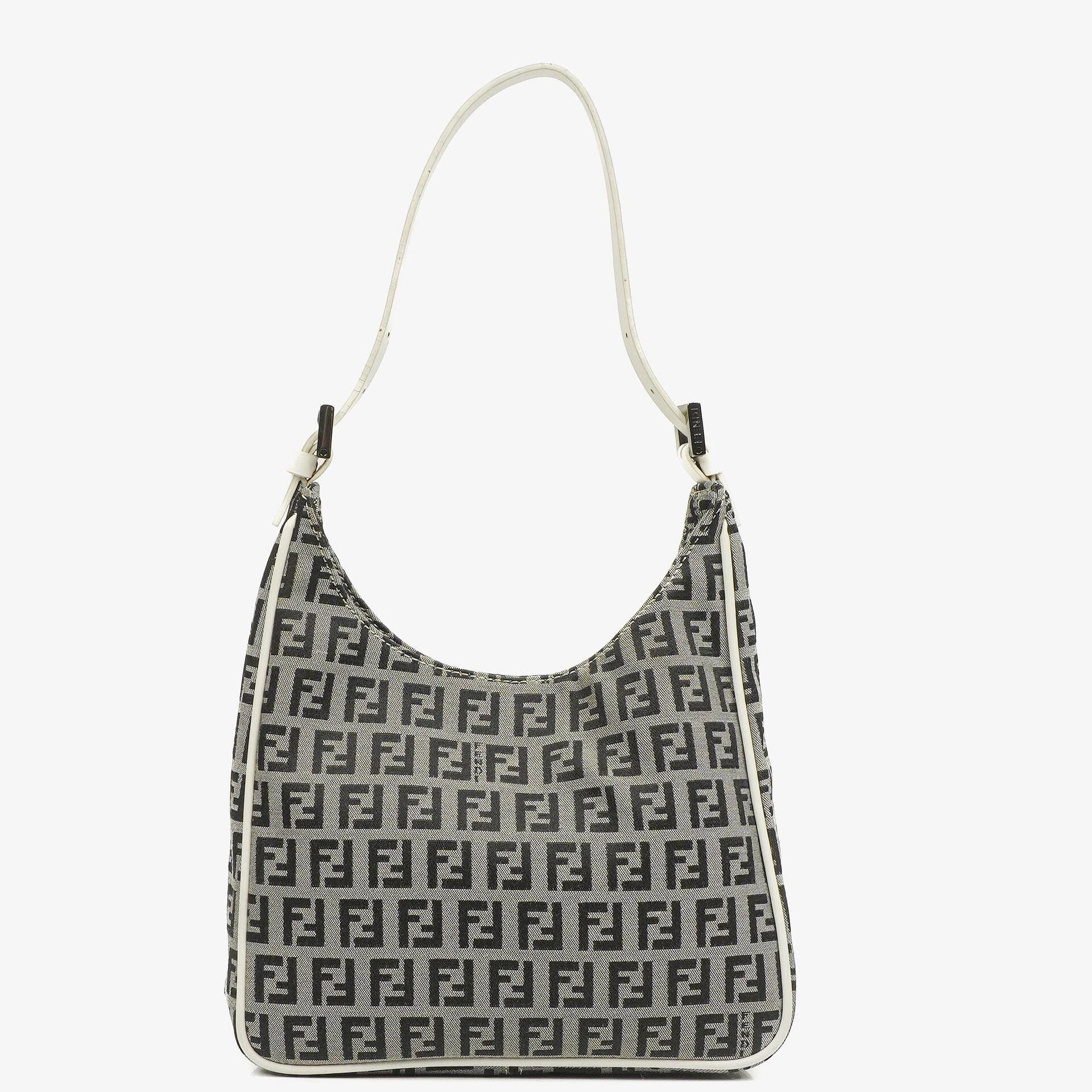 Fendi Zucchino Hobo Shoulder Bag