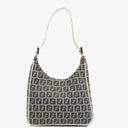Fendi Zucchino Hobo Shoulder Bag