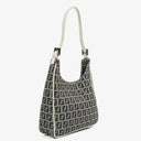Fendi Zucchino Hobo Shoulder Bag