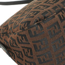 Fendi Zucchino Mini Mamma Baguette Shoulder Bag