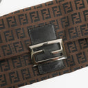 Fendi Zucchino Mini Mamma Baguette Shoulder Bag