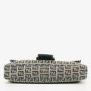 Fendi Zuccino Baguette Navy/Grey Handbag