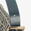 Fendi Zuccino Baguette Navy/Grey Handbag