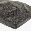 Goyard Saint Louis Black Chevron Print Coated Canvas Tote Bag