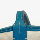 Goyard Saint Louis GM Blue Chevron Print Coated Canvas Tote Bag
