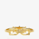 Gucci 1500 Rectangular Gold-Tone Stainless Steel Watch
