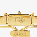 Gucci 1500 Rectangular Gold-Tone Stainless Steel Watch