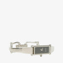Gucci 1500L Rectangular Stainless Steel Watch