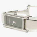 Gucci 1500L Rectangular Stainless Steel Watch