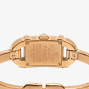 Gucci 6800L GG Dial Bangle Timepiece Gold-Tone Stainless Steel Watch