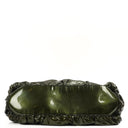 Gucci Abbey D-Ring Olive Green Patent Leather Hobo Bag