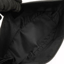 Gucci Baguette Pochette Boat Black GG Monogram Bag