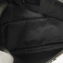 Gucci Baguette Pochette Boat Grey GG Monogram Bag