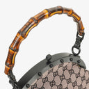 Gucci Bamboo Top Handle Frame GG Canvas Bag