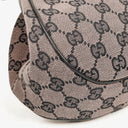 Gucci Bamboo Top Handle Frame GG Canvas Bag