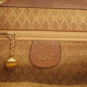 Gucci Bamboo Backpack Brown Suede And Leather