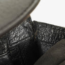 Gucci Bamboo Top Handle Black Leather Bag