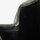 Gucci Bamboo Top Handle Black Leather Bag