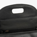 Gucci Bamboo Top Handle Black Leather Bag