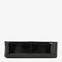 Gucci Bamboo Top Handle Black Patent Leahter Bag