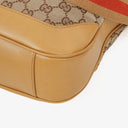 Gucci Bamboo Top Handle GG Canvas and Leather Hobo Bag
