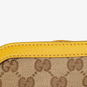 Gucci Bamboo Top Handle GG Canvas Biege Hobo Bag