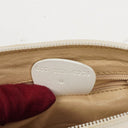 Gucci Bamboo Top Handle Patent Leather Handbag
