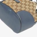 Gucci Beige Ebony Washed Ink Monogram Cellarius Calfskin Bucket Bag