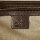 Gucci Beige Metallic Monogram GG Canvas Heart-Bit Hobo Bag