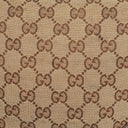 Gucci Beige/Ebony GG Canvas Studded Pelham Small Shoulder Bag