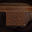 Gucci Beige/Ebony GG Canvas Studded Pelham Small Shoulder Bag