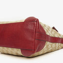 Gucci Beige/Red GG Canvas Miss GG Original Hobo Bag