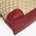 Gucci Beige/Red GG Canvas Miss GG Original Hobo Bag