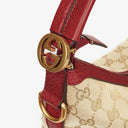 Gucci Beige/Red GG Canvas Miss GG Original Hobo Bag