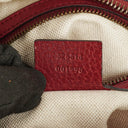 Gucci Beige/Red GG Canvas Miss GG Original Hobo Bag