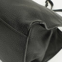 Gucci Black Calfskin Bamboo Daily Shopper Bag