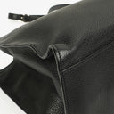 Gucci Black Calfskin Bamboo Daily Shopper Bag