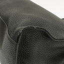 Gucci Black Calfskin Bamboo Daily Shopper Bag