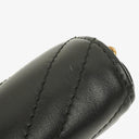 Gucci Black Calfskin Matelasse GG Marmont 2.0 Coin Purse On A Chain