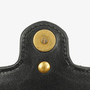 Gucci Black Calfskin Matelasse GG Marmont 2.0 Coin Purse On A Chain