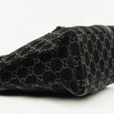 Gucci Black Jackie GG Suede Square Bag