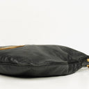 Gucci Black Leather GG Logo Blondie Shoulder Bag