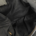 Gucci Black Leather GG Logo Blondie Shoulder Bag