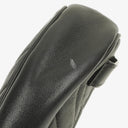 Gucci Black Leather GG Marmont Belt Bag