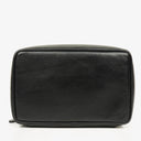 Gucci Black Leather Horsebit Vanity Bag