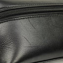 Gucci Black Leather Horsebit Vanity Bag