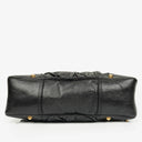Gucci Black Leather Medium Jockey Hobo Bag